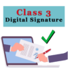 Class 3 Digital Signature