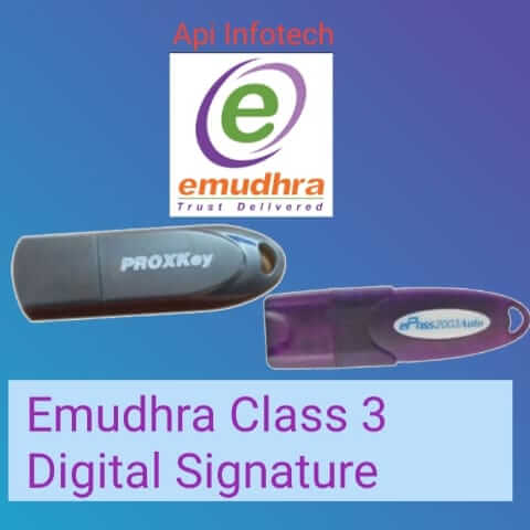 Emudhra Class 3 Digital Signature
