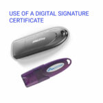 Use of a Digital Signature Certificate