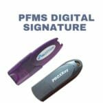 pfms digital signature